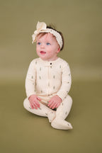 Buttercream Tree | Organic Smocked Headband