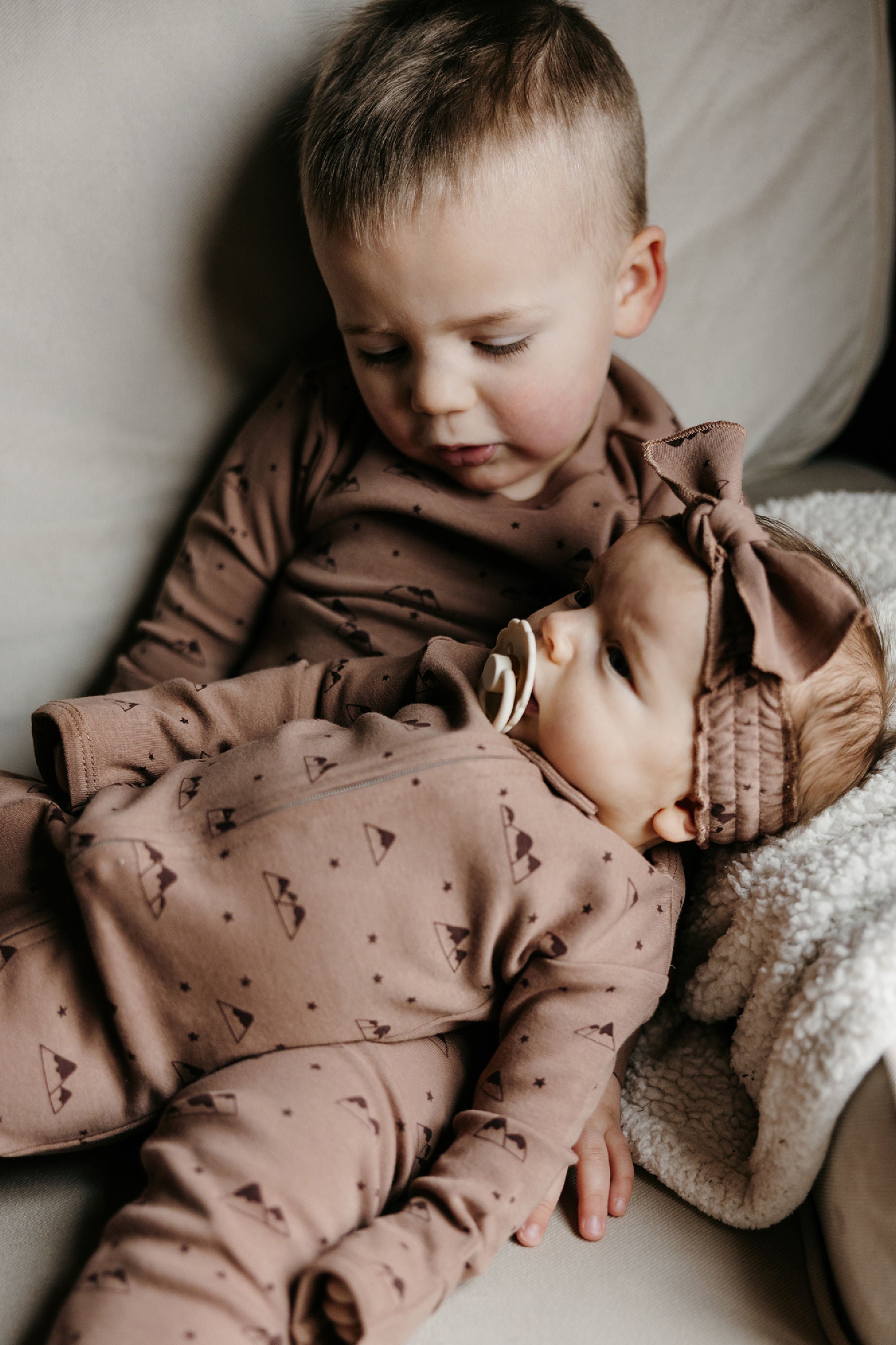Latte Mountain | Organic Smocked Headband