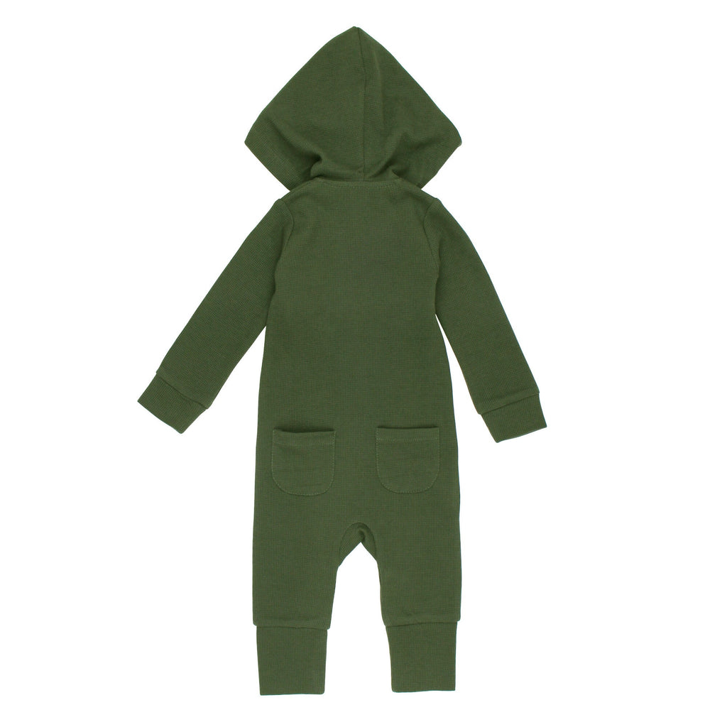 Forest | Organic Thermal Zipper Romper