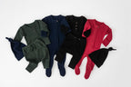 Midnight | Organic Thermal Zipper Footie