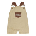 Oatmeal | Organic Twill Sleeveless Overall