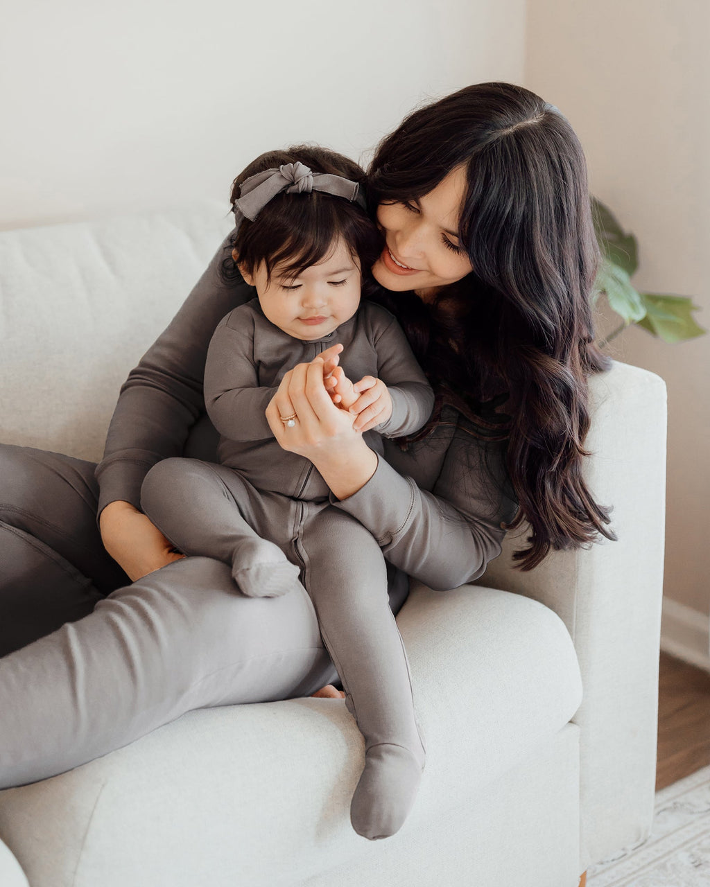 Mommy & Me Bundle in Gray