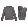 Gray | Women's Organic Comfy Crew & Jogger Set