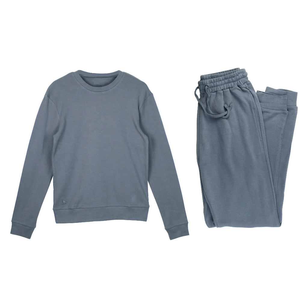 Moonstone | Women's Organic Comfy Crew & Jogger Set