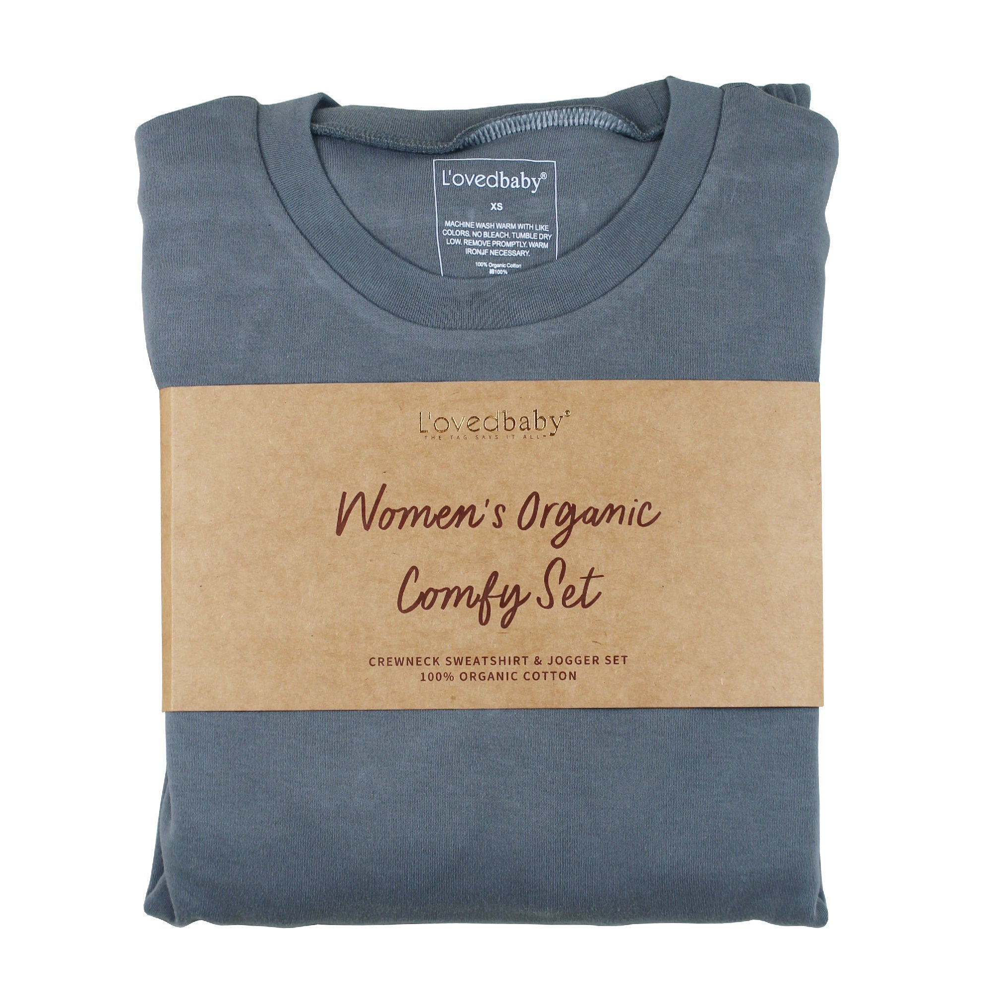 Moonstone | Women's Organic Comfy Crew & Jogger Set