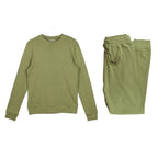 Sage | Women's Organic Comfy Crew & Jogger Set