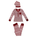 Santa's Sleigh | Women's Holiday Thermal PJ & Cap Set