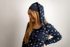 Snowy Night | Women's Holiday Thermal PJ & Cap Set