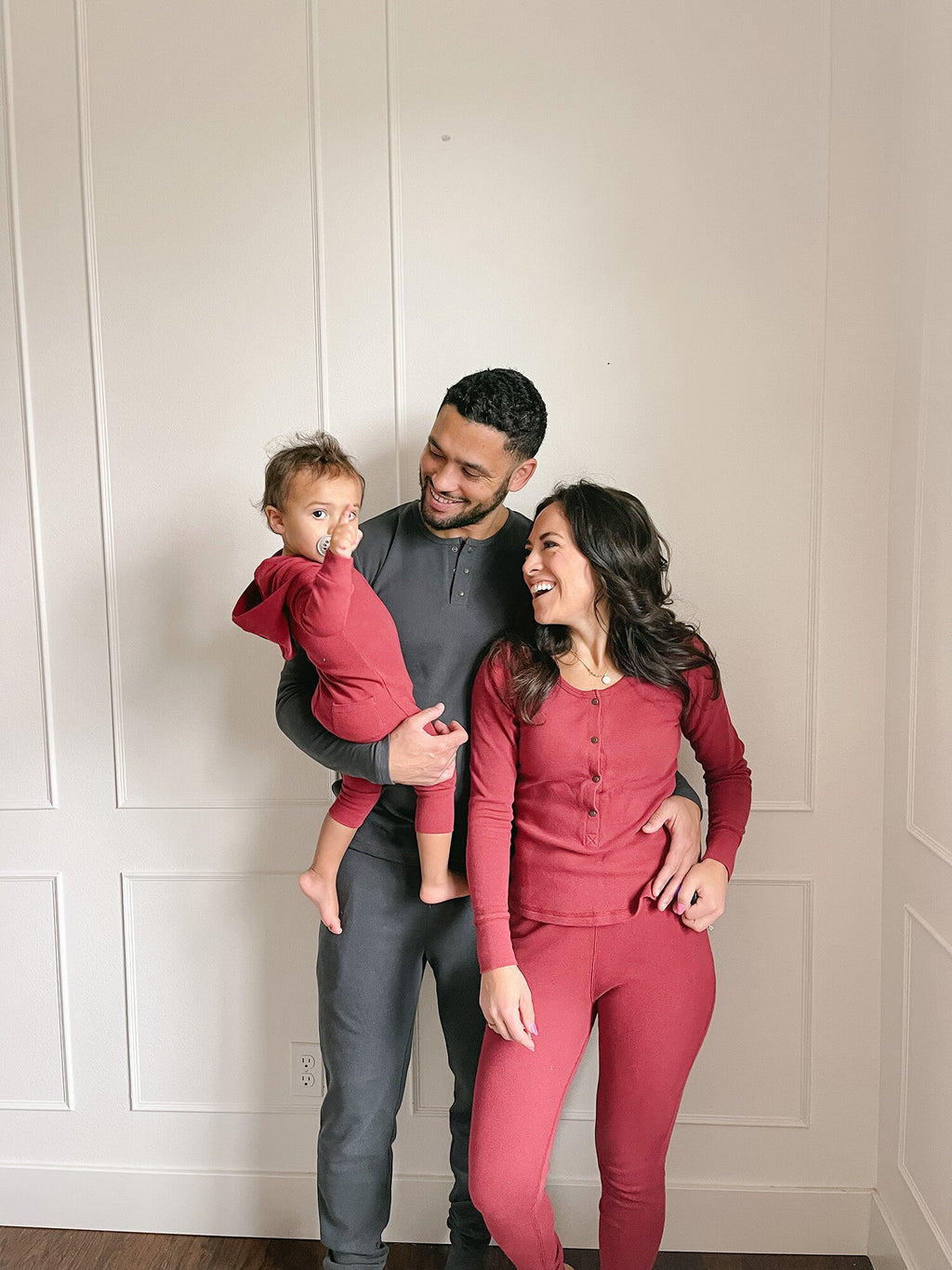 Crimson | Women's Organic Thermal Lounge Set
