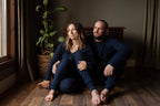 Midnight | Women's Organic Thermal Lounge Set