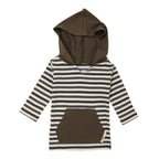 Gray Stripe | Organic Hoodie