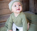 Sage | Organic Kimono Bodysuit