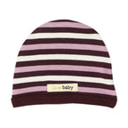 Eggplant Stripe | Organic Cute Cap