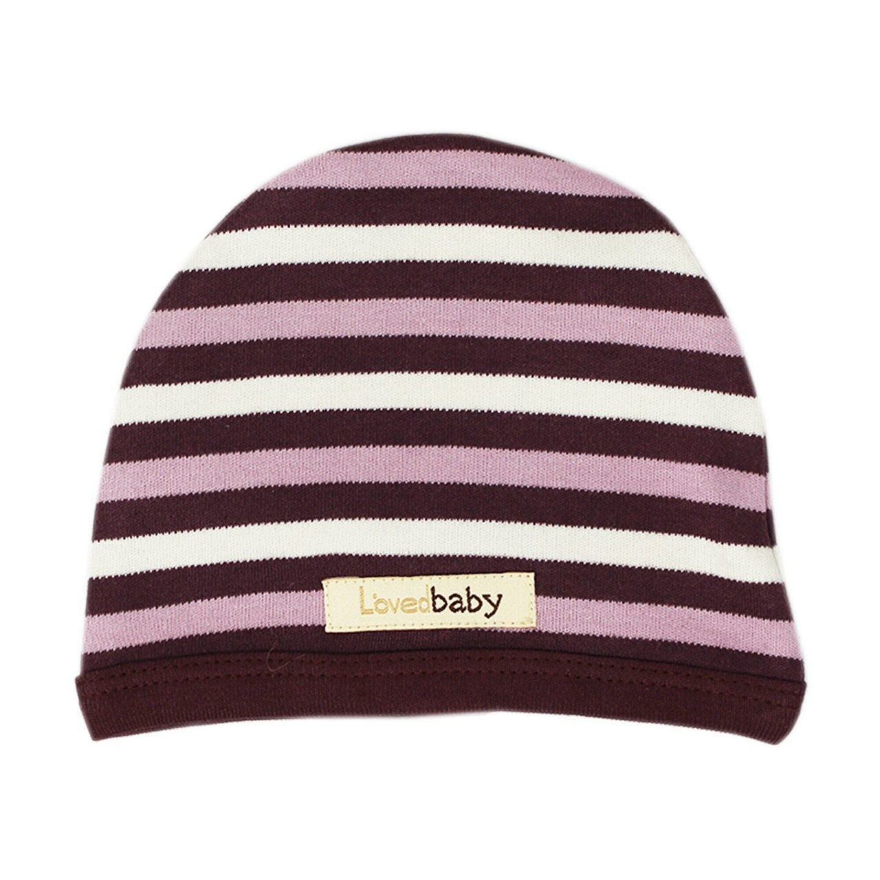 Eggplant Stripe | Organic Cute Cap