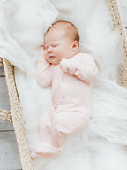 Blush | Organic Snap Footie