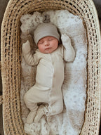 Stone | Organic Snap Footie