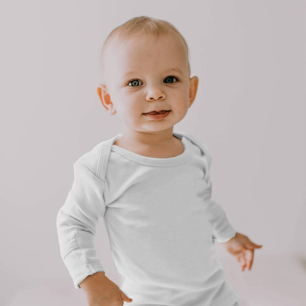 White | Organic L/Sleeve Shirt