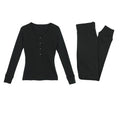 Black | Women's Organic Lounge Set