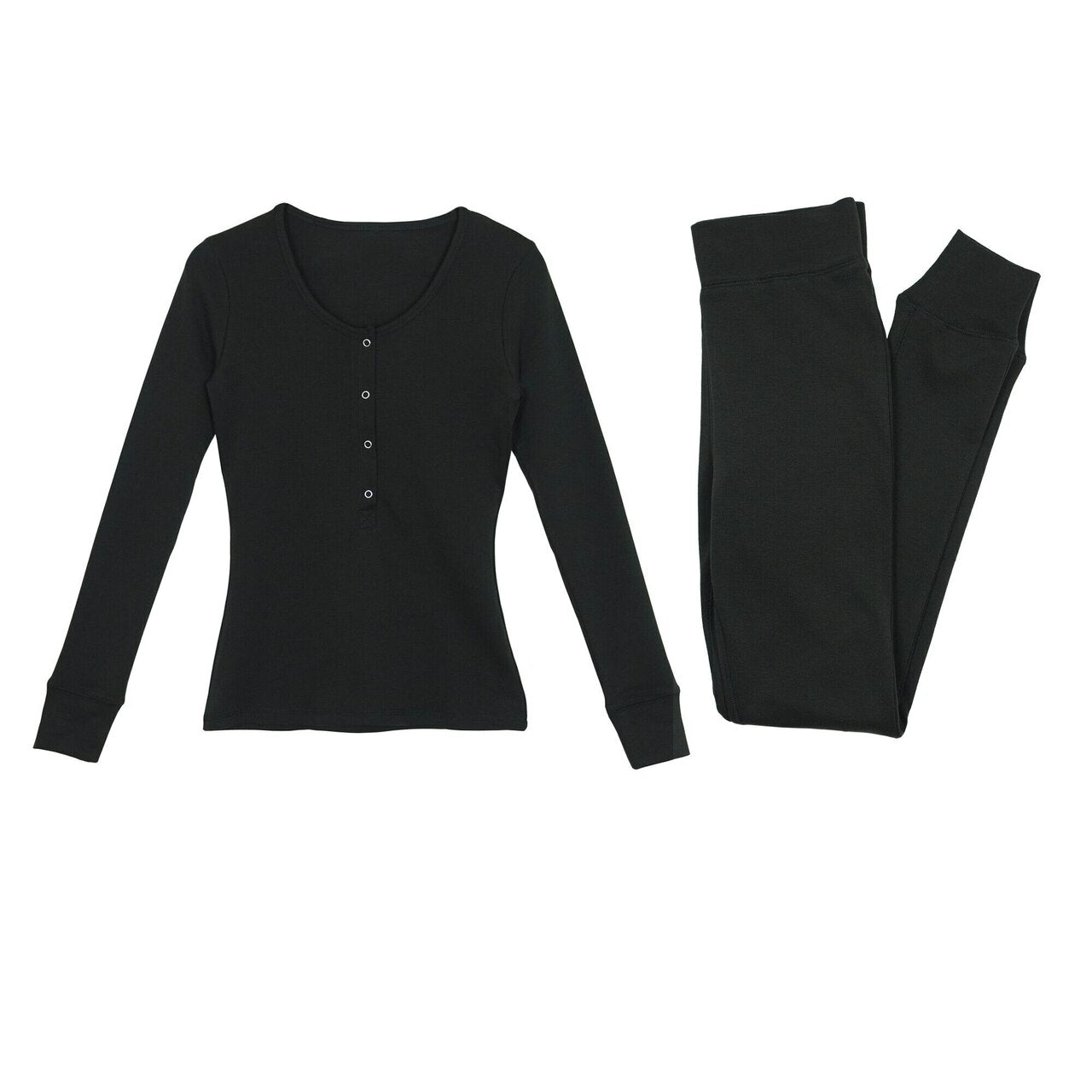 Black | Women's Organic Lounge Set