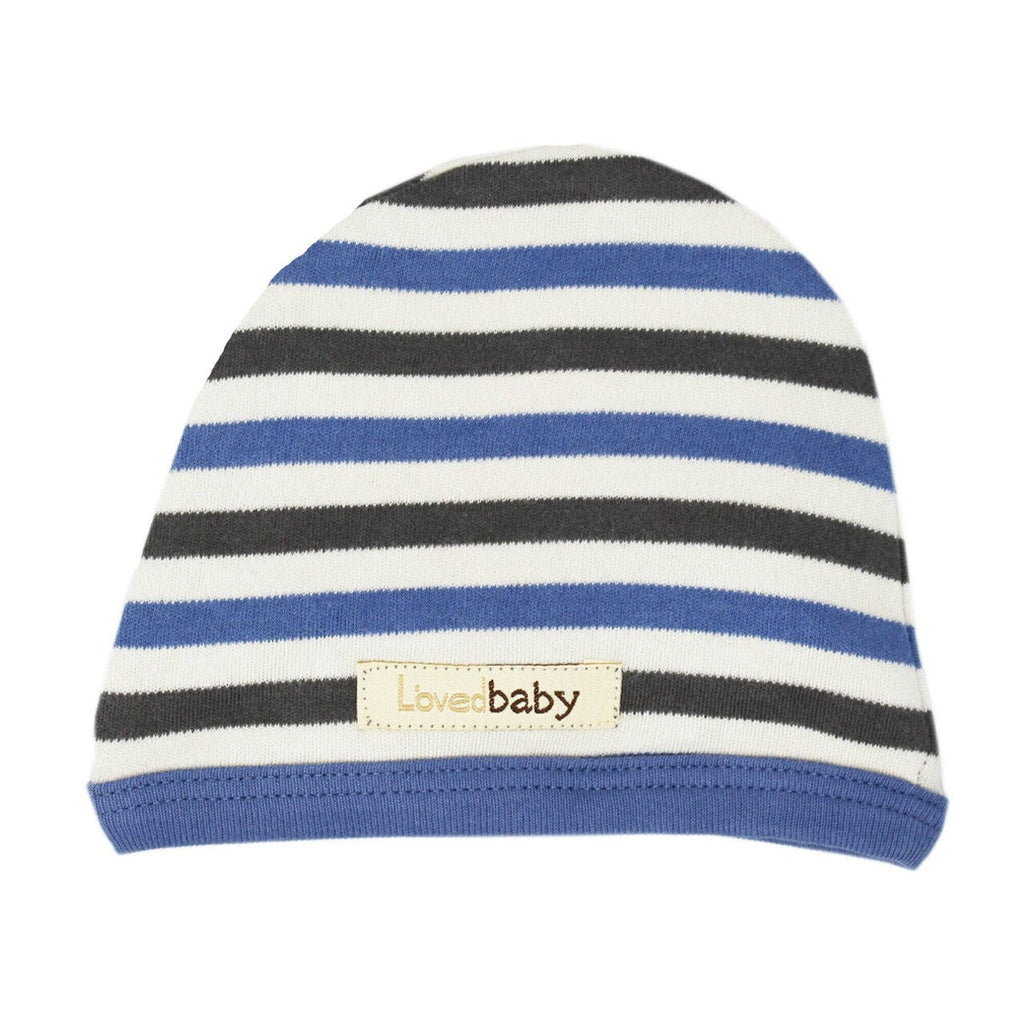 Slate Stripe | Organic Cute Cap