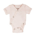Blush | Organic Short-Sleeve Kimono Bodysuit