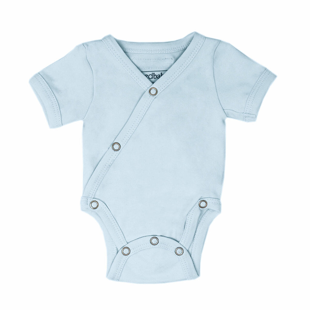 Moonbeam | Organic Short-Sleeve Kimono Bodysuit
