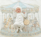 White | Organic Snap Footie