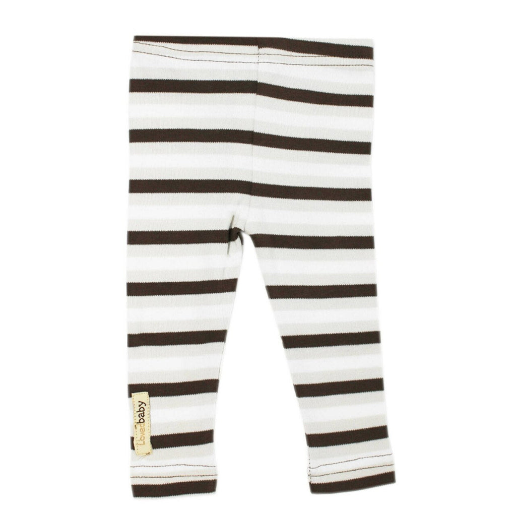 Bark Stripe | Organic Leggings
