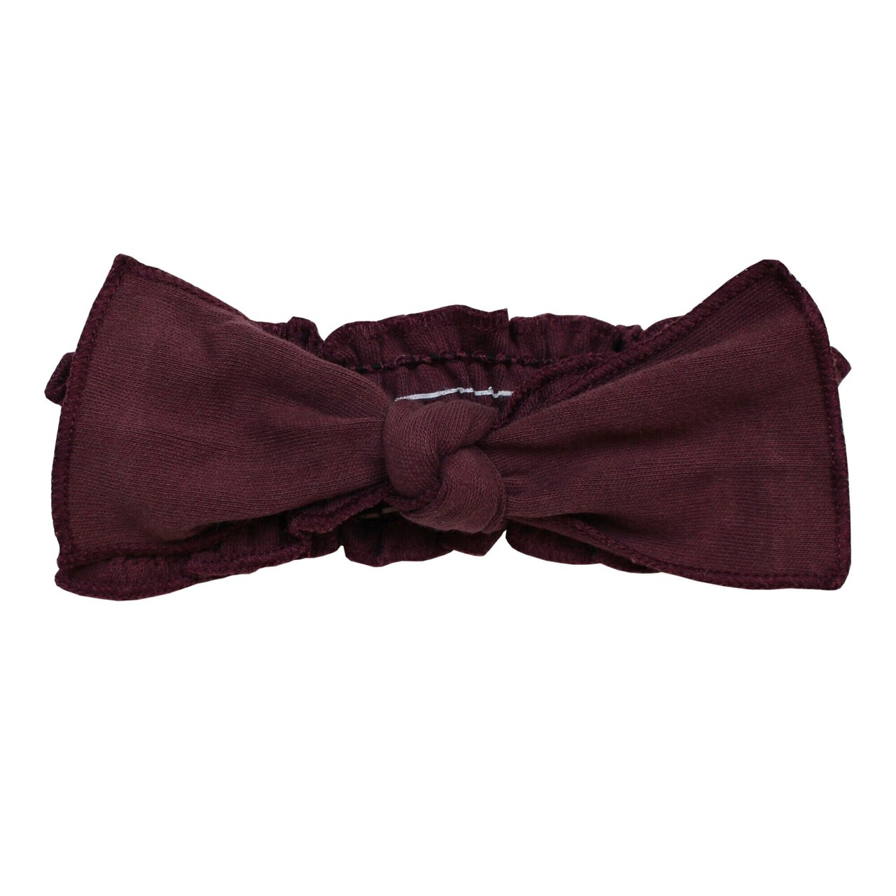 Eggplant | Organic Smocked Tie Headband