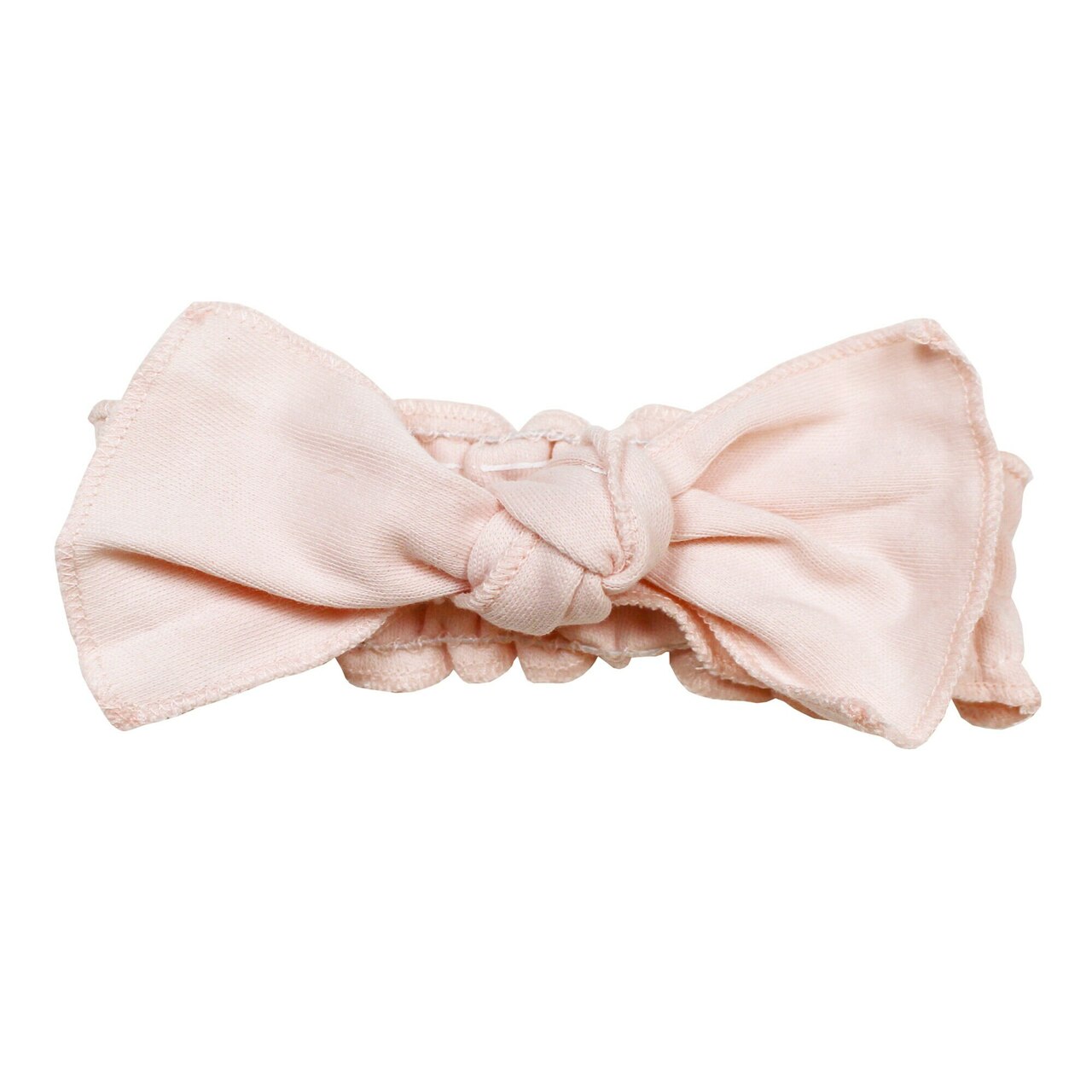 Blush | Organic Smocked Tie Headband
