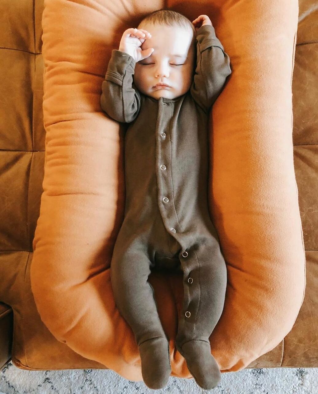 Bark | Organic Snap Footie