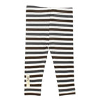 Gray Stripe | Organic Leggings