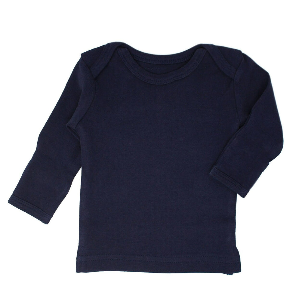 Navy | Organic L/Sleeve Shirt