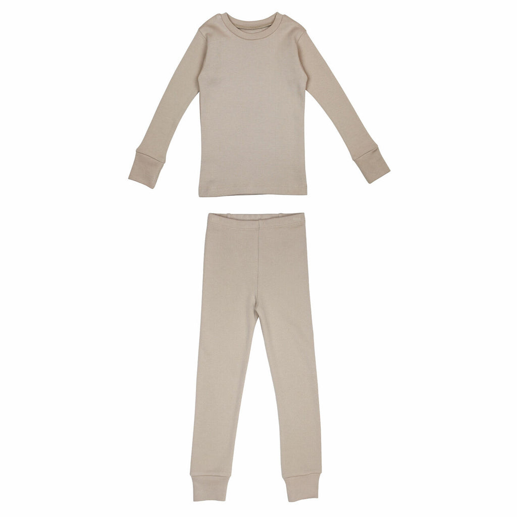 Oatmeal | Kid's Organic PJ Set