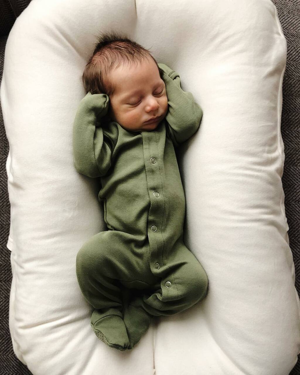 Sage | Organic Snap Footie