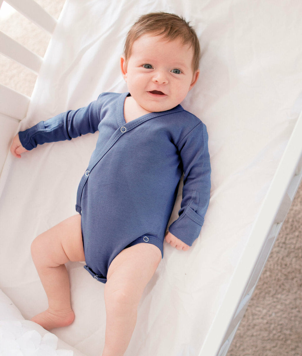Slate | Organic Kimono Bodysuit