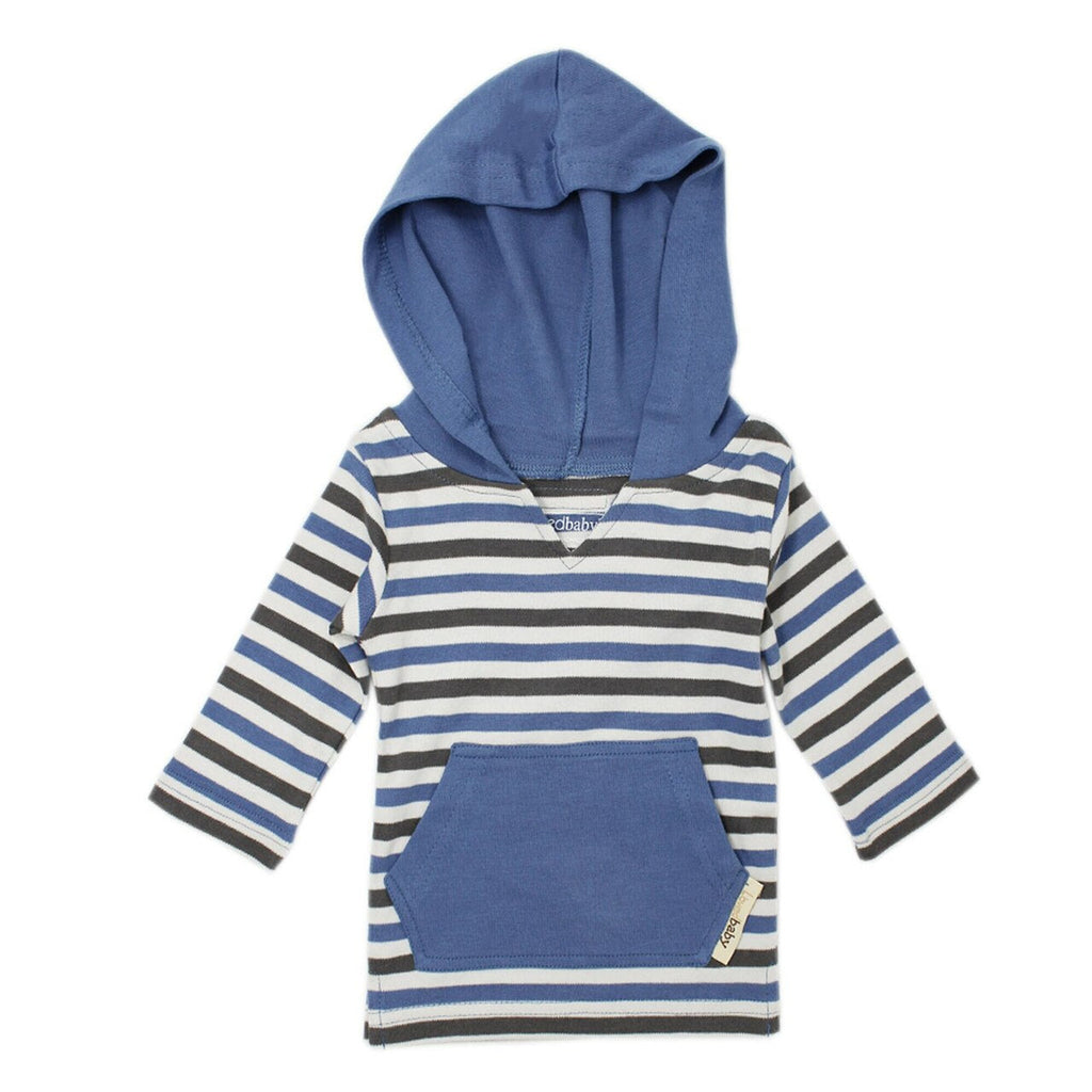 Slate Stripe | Organic Hoodie